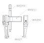 Forza Extractor Serie 9000T de 3 Patas 80 x 80 mm
